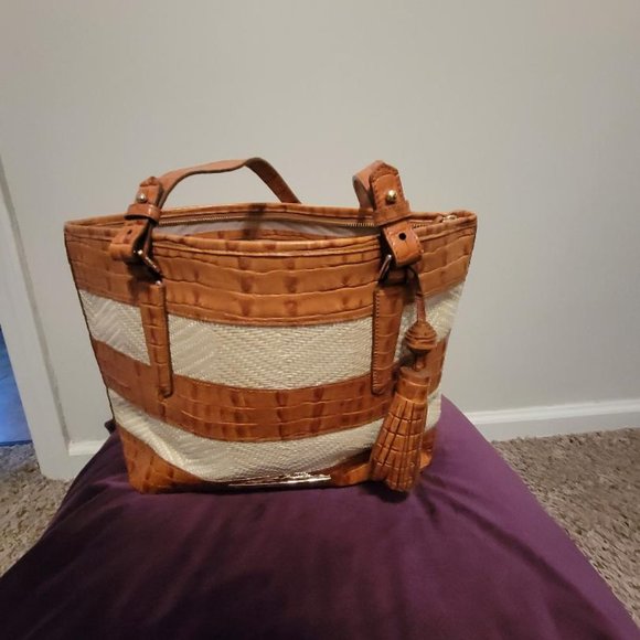 Brahmin Brown & Tan Tote - Picture 1 of 4